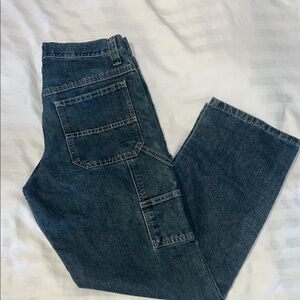 Lee Men's Loose Fit Blue Jeans